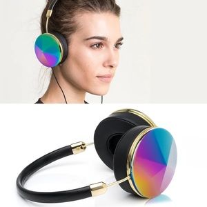 Frends TAYLOR over-ear headphones, oil slick, premium sound
